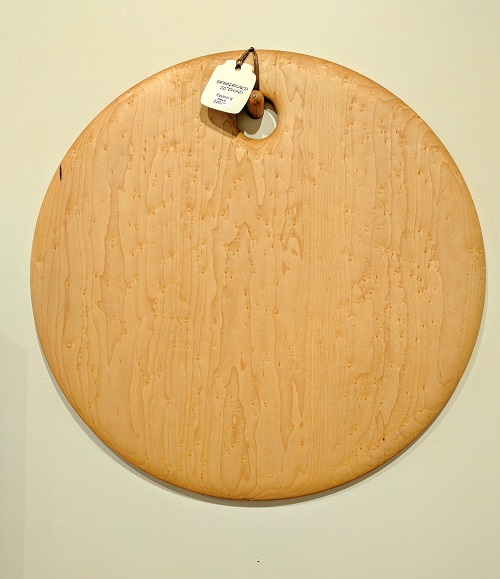 Edward Wohl cutting board. Modele's Home Furnishings
