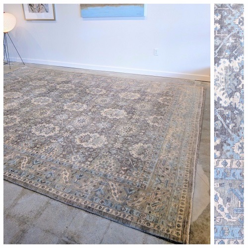 Mafi International Silk Road London mohair rug Modele's Home Furnishings